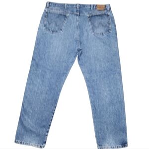 Wrangler Boot Cut Blue  Jeans Mens Size 40x30 Casual Cowboycore Gorpcore Outdoor